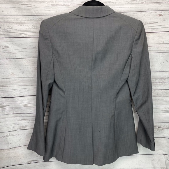 🍁 Theory 100% Wool, Lined Blazer Button Up Jacket Coat sz 6 - Picture 2 of 10